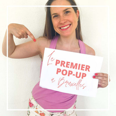 Septembre = notre premier pop-up à Bruxelles ♡