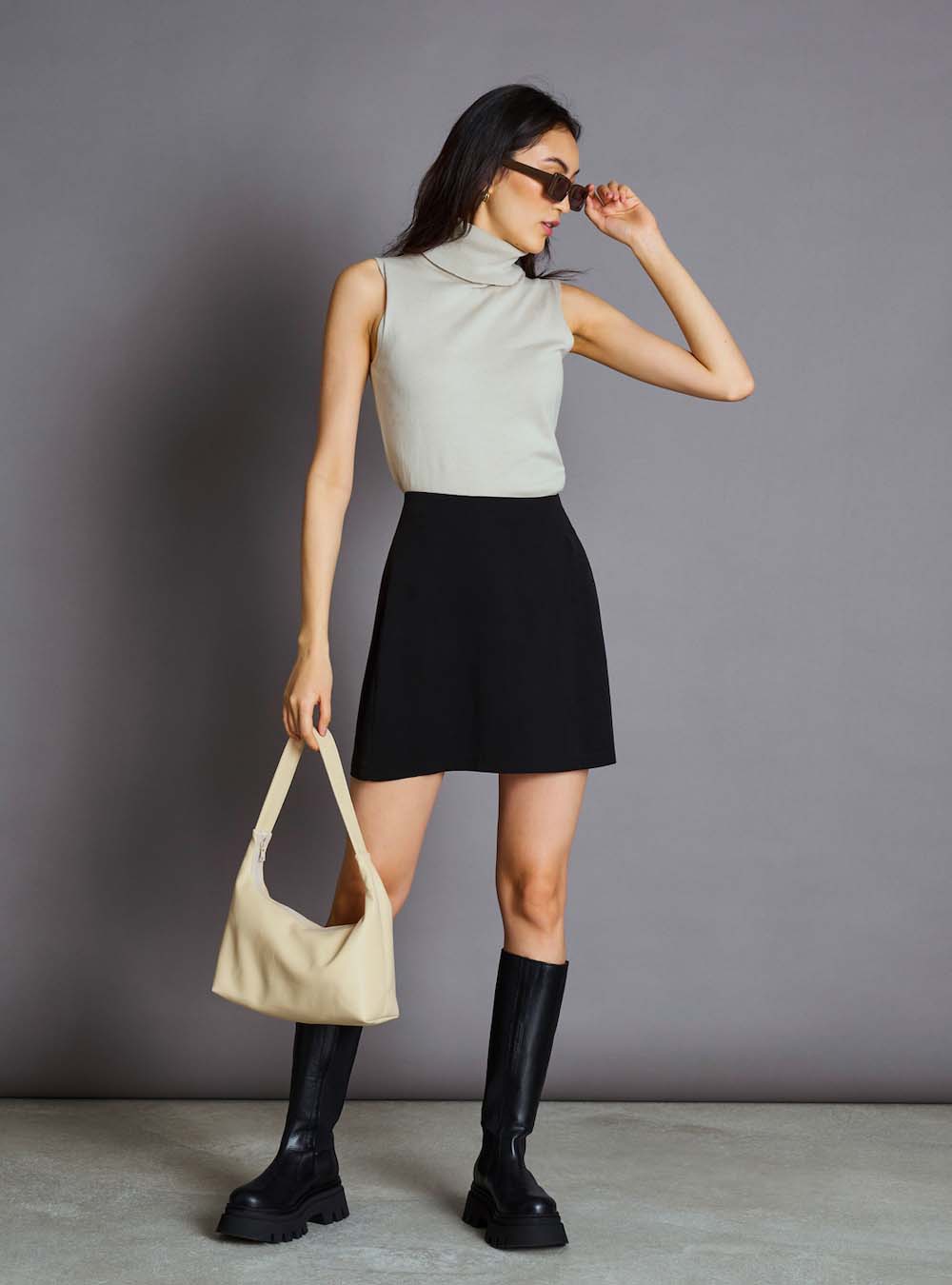 Jupe tencel best sale