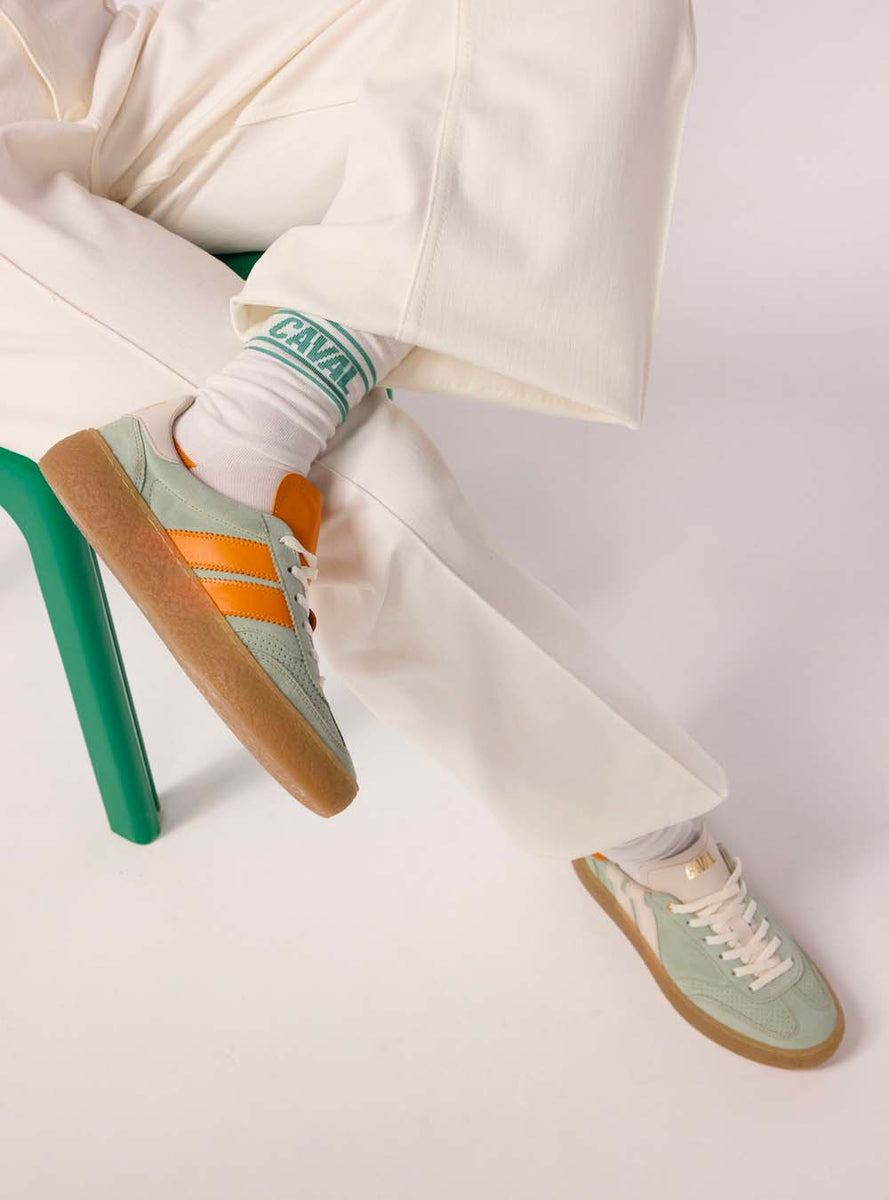 Baskets Tropic Zest en cuir – YCCA
